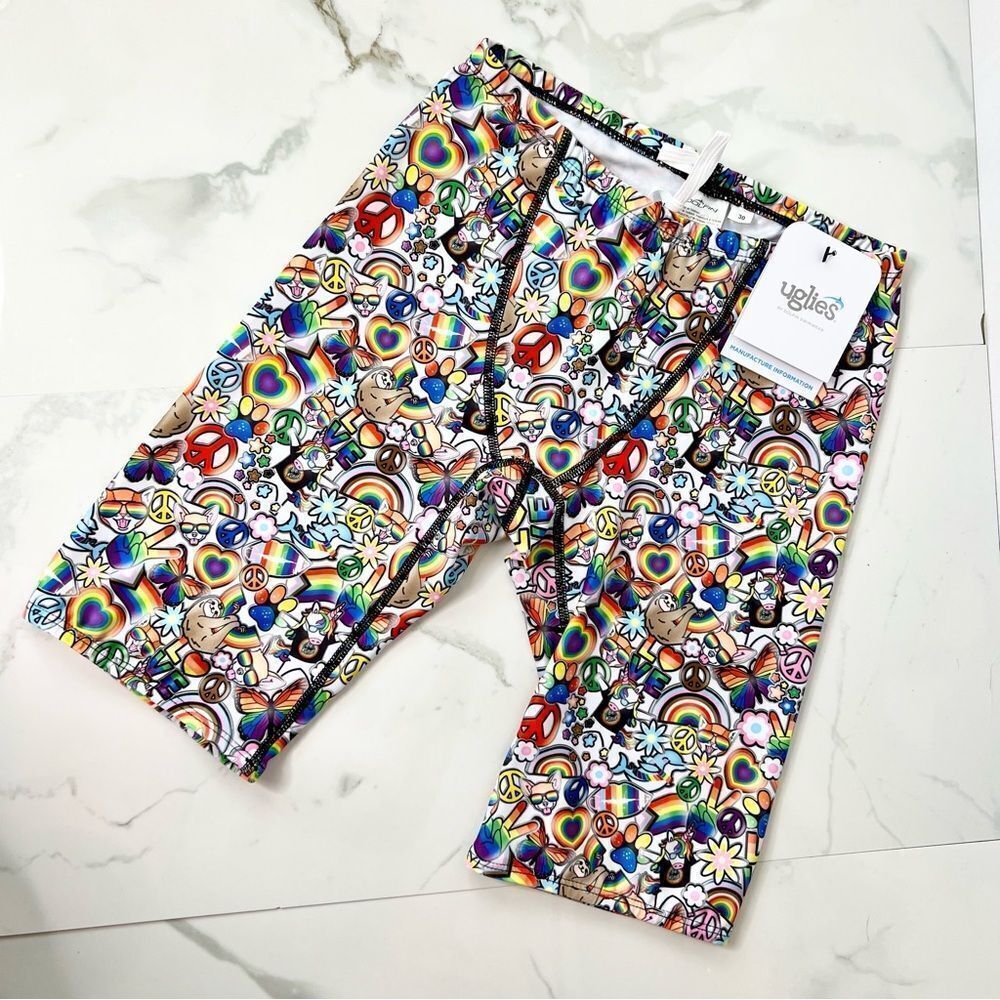 Dolphin Swimwear Men’s Uglies Be Kind Swim Jammers NWT